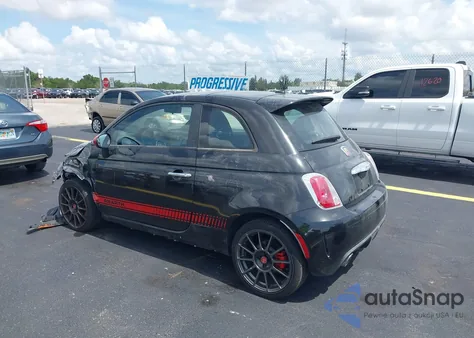 2012 Fiat 500 Abarth из США, поврежденный, VIN 3C3CFFFH6CT351907
